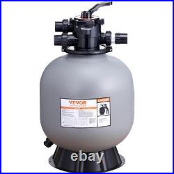 VEVOR Sand Built Tough 22 Sand Filter In-Ground Swimming Pool with 7-Way Valve