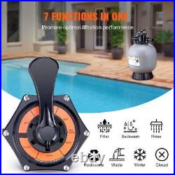 VEVOR Sand Built Tough 22 Sand Filter In-Ground Swimming Pool with 7-Way Valve