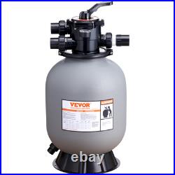 VEVOR Sand Filter 16 Above Inground Swimming Pool Sand Filter with 7-Way Valve