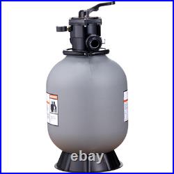 VEVOR Sand Filter 16 Above Inground Swimming Pool Sand Filter with 7-Way Valve