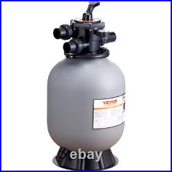 VEVOR Sand Filter 16 Above Inground Swimming Pool Sand Filter with 7-Way Valve