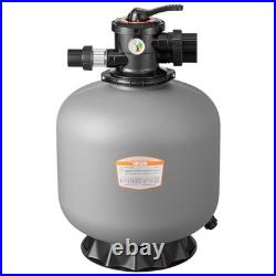 VEVOR Sand Filter 20 in Above Inground Swimming Pool Sand Filter 7-Way Valve