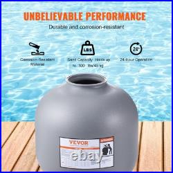 VEVOR Sand Filter 22 Above Inground Swimming Pool Sand Filter with 7-Way Valve VEVOR Sand Filter 22 Above Inground Swimming Pool Sand Filter with 7-Way Valve