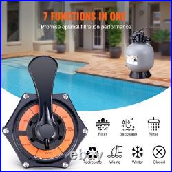 VEVOR Sand Filter 22 Above Inground Swimming Pool Sand Filter with 7-Way Valve VEVOR Sand Filter 22 Above Inground Swimming Pool Sand Filter with 7-Way Valve