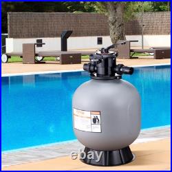 VEVOR Sand Filter 22 Above Inground Swimming Pool Sand Filter with 7-Way Valve VEVOR Sand Filter 22 Above Inground Swimming Pool Sand Filter with 7-Way Valve