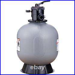 VEVOR Sand Filter 22 Above Inground Swimming Pool Sand Filter with 7-Way Valve