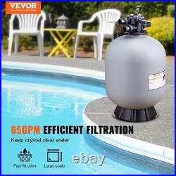 VEVOR Sand Filter, 22-inch, Up to 55 GPM Flow Rate, Above Inground Swimming Pool