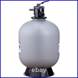 VEVOR Sand Filter 24 Above Inground Swimming Pool Sand Filter with 7-Way Valve