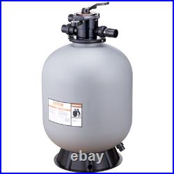 VEVOR Sand Filter 24 Above Inground Swimming Pool Sand Filter with 7-Way Valve