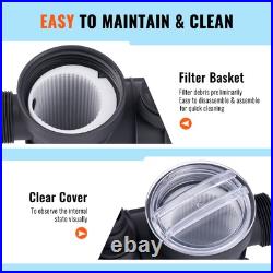VEVOR Sand Filter Above Ground with 3/4HP Pool Pump 3000GPH Flow 14 6-Way Valve VEVOR Sand Filter Above Ground with 3/4HP Pool Pump 3000GPH Flow 14 6-Way Valve