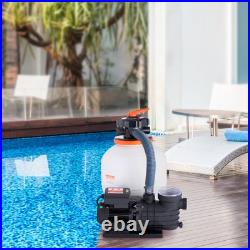 VEVOR Sand Filter Above Ground with 3/4HP Pool Pump 3000GPH Flow 14 6-Way Valve VEVOR Sand Filter Above Ground with 3/4HP Pool Pump 3000GPH Flow 14 6-Way Valve