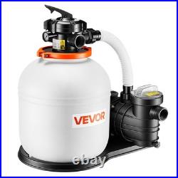 VEVOR Sand Filter Pump for Above Ground Swimming Pools 16 4400 GPH 0.75HP Timer