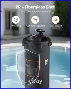 Vevor Pro Pool Cartridge Filter System 100 Sq. Ft 24.000G