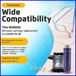 W28002 Mineral Cartridge For All Zodiac DuoClear & Fusion Pool 45 Sanitizers