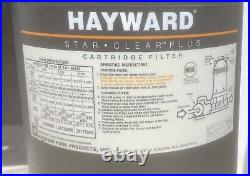 W3C12002 Cartridge Fltr, Hayward StarClear Plus, 120sqft, used, painted black