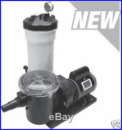 Waterway Above Ground Pool Pump 25sf Filter System 520-4070