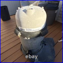 Waterway ClearWater Above Ground Pool CartridgeFilter System WithMotor