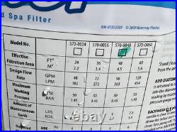 Waterway Filter Lid With D. E. Crystal Water Filter Labels 48 sq. Ft. 570-0048