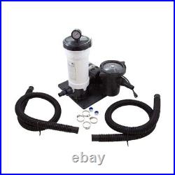 Waterway TWM Above Ground Swimming Pool Cartridge Filter System with Pump