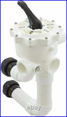 Waterway WVD001 2 FPT Swimming Pool DE Filter Valve for Side Mount with Unions