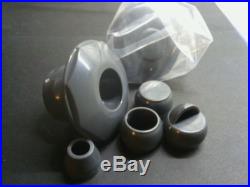 Wholesale lot of 100 RETURN JET SLIP-STYLE 1.5 knock-in fittings Gray