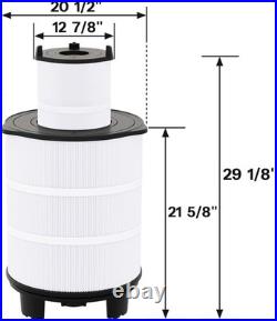 Wowreed WR-S8M150 Pool Filter Compatible with System 3 S8M150 Outer&Inner 170147