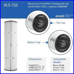 XLS-722 4 Pack Replacement Filter For Hayward C4020 C4025 C4030 Also Replaces