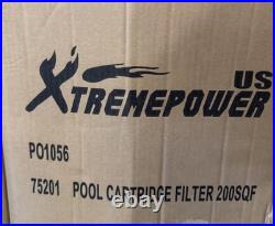 XtremepowerUS 200 sq ft In-Ground Swimming Pool Cartridge Filter XtremepowerUS 200 sq ft In-Ground Swimming Pool Cartridge Filter