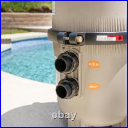 XtremepowerUS DE Pool Filter Maximum Clean Grid In-Ground Pool 120 GPM 62 sq/ft