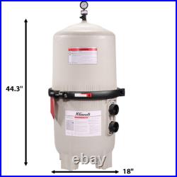XtremepowerUS DE Pool Filter Maximum Clean Grid In-Ground Pool 120 GPM 62 sq/ft