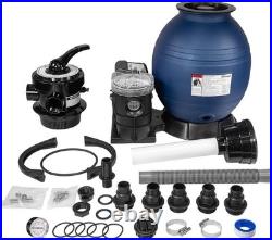 XtremepowerUS High-Flo Sand Filter Pump System 13 Filter Tank 10,000 Gallons
