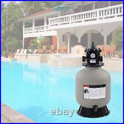 Yescom 16 Above Inground Swimming Pool Sand Filter Valve Fit 3/4HP Water Pump