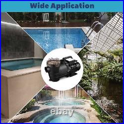 Yescom 16 Sand Filter with 3/4HP Pump Above Ground Swimming Pool 7-Way Valve