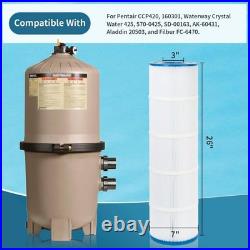 Yoojequa CCP420 Pool Filter Cartridges Pentair Clean and Clear Plus 420 4 PACK