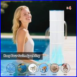 Yoojequa CCP420 Pool Filter Cartridges Pentair Clean and Clear Plus 420 4 PACK