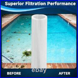 Yoojequa CCP520 Pool Filter Cartridges Pleatco PCC130 Unicel C-7472 4 PACK