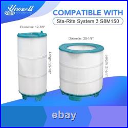 Yoozell Pool Filter S8M150 Sta-Rate System 3 170147 Pentair Modular Media