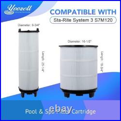 Yoozell S7M120 System 3 Pool Filter Replacement Compatible Sta-Rite 25021-0200S