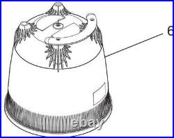 Zodiac R0554700 340 and 460-Square-feet Tank Top Replacement for Select
