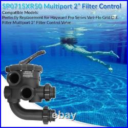 (sp0715xr50) Control Valve 2 Compatible Hayward Pro Series Vari-flo De Filter (sp0715xr50) Control Valve 2 Compatible Hayward Pro Series Vari-flo De Filter