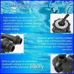 (sp0715xr50) Control Valve 2 Compatible Hayward Pro Series Vari-flo De Filter (sp0715xr50) Control Valve 2 Compatible Hayward Pro Series Vari-flo De Filter